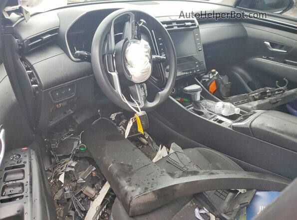 5NMJBCDEXRH400604 2024 HYUNDAI TUCSON White Vista del salpicadero