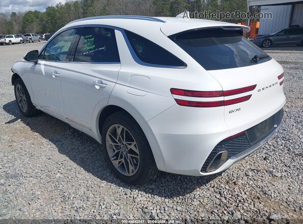 5NMMADTB0SH019184 2025 GENESIS GV70 White Trasero izquierdo