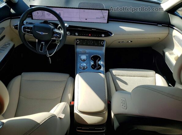 5NMMADTBXTH036205 2026 GENESIS GV70 Gray Widok deski rozdzielczej