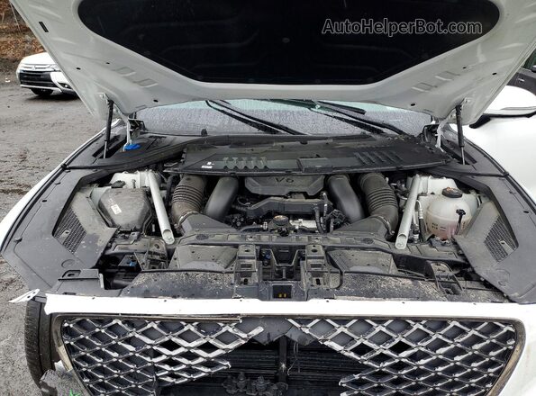 5NMMCDTC3RH016583 2024 GENESIS GV70 White Vista del compartimento del motor