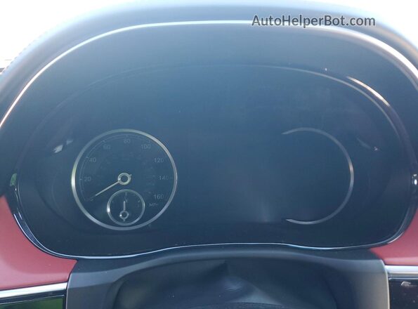 5NMMCDTC5RH012390 2024 GENESIS GV70 Blue Вид щитка приладів