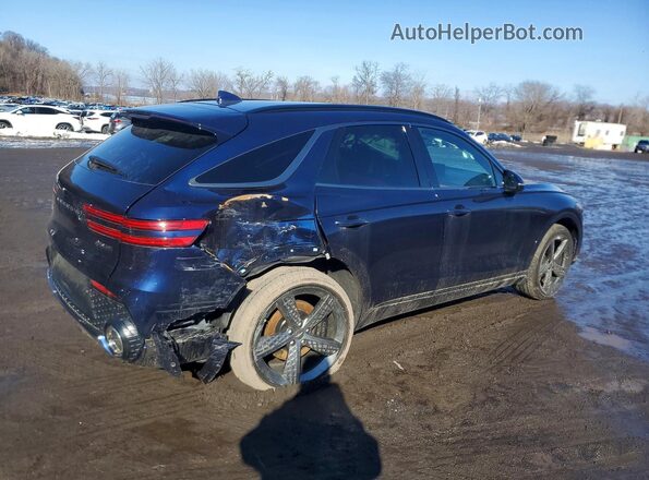 5NMMCDTC5RH012390 2024 GENESIS GV70 Blue Задня права чверть