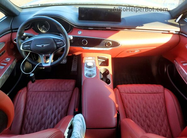 5NMMCDTC5RH012390 2024 GENESIS GV70 Blue Вид панелі приладів
