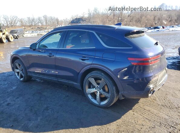 5NMMCDTC5RH012390 2024 GENESIS GV70 Blue Задня ліва чверть