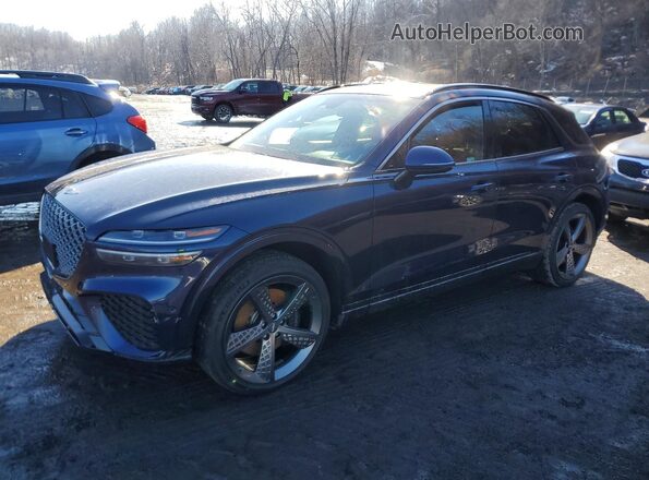 5NMMCDTC5RH012390 2024 GENESIS GV70 Blue Передня ліва чверть