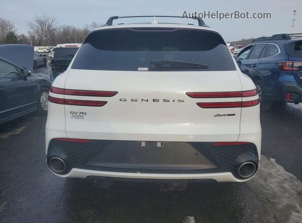 5NMMCDTC8SH031019 2025 GENESIS GV70 White Vista trasera