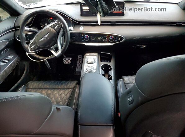 5NMMCDTCXSH023505 2025 GENESIS GV70 Black Vista del salpicadero