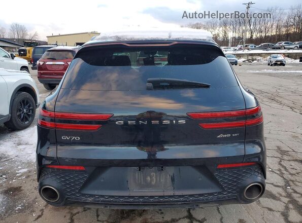 5NMMCDTCXSH023505 2025 GENESIS GV70 Black Vista trasera