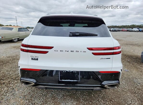 5NMMEDTC2TH052542 2026 GENESIS GV70 White Rear view