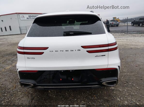 5NMMEDTC6TH053032 2026 GENESIS GV70 White 