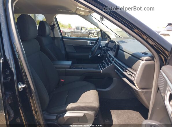 5NMP14GL6RH009608 2024 HYUNDAI SANTA FE Black Widok wnętrza z przodu