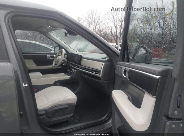 5NMP1DGL7RH045646 2024 HYUNDAI SANTA FE Gray Вид салону спереду