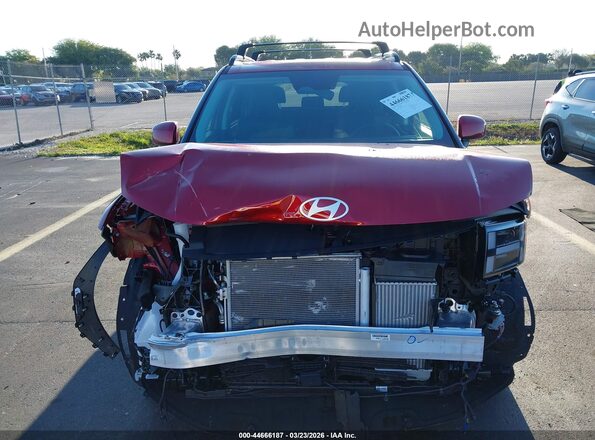 5NMP24GL1TH202284 2026 HYUNDAI SANTA FE Красный Вид задней части салона