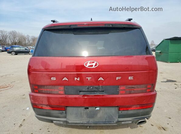 5NMP24GL2TH150681 2026 HYUNDAI SANTA Красный Вид сзади