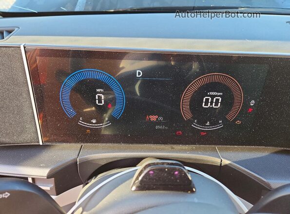 5NMP24GL7TH175995 2026 HYUNDAI SANTA Черный Вид щитка приборов