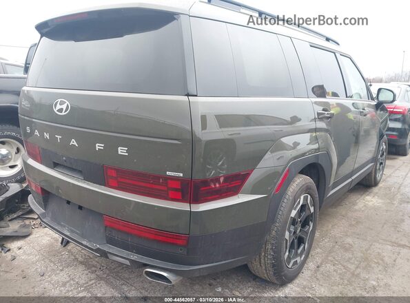 5NMP2DGL4SH104235 2025 HYUNDAI SANTA FE Green Trasero derecho