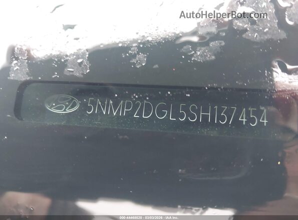 5NMP2DGL5SH137454 2025 HYUNDAI SANTA FE Black 