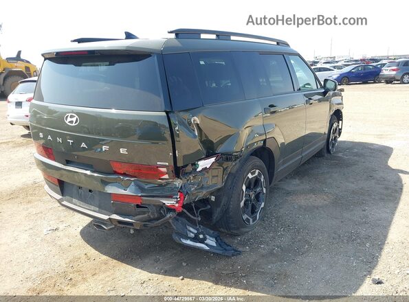 5NMP2DGL6RH013512 2024 HYUNDAI SANTA FE Зеленый Задняя правая четверть