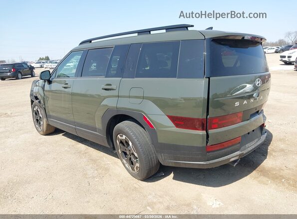 5NMP2DGL6RH013512 2024 HYUNDAI SANTA FE Зеленый Задняя левая четверть