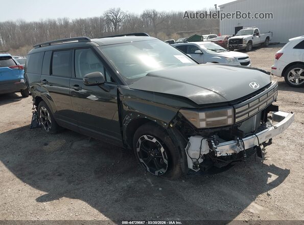 5NMP2DGL6RH013512 2024 HYUNDAI SANTA FE Зеленый Передняя правая четверть