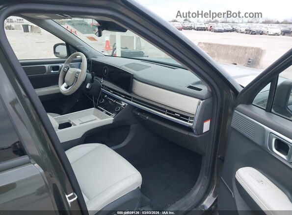 5NMP34G10SH027620 2025 HYUNDAI SANTA FE HYBRID Зеленый Вид салона спереди