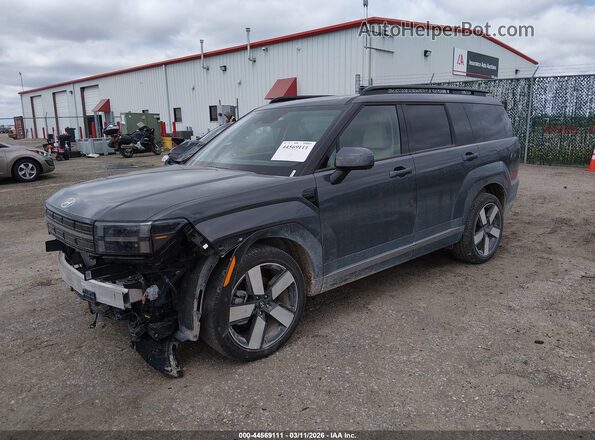 5NMP3DG11SH067043 2025 HYUNDAI SANTA FE HYBRID Dark Blue Передняя левая четверть