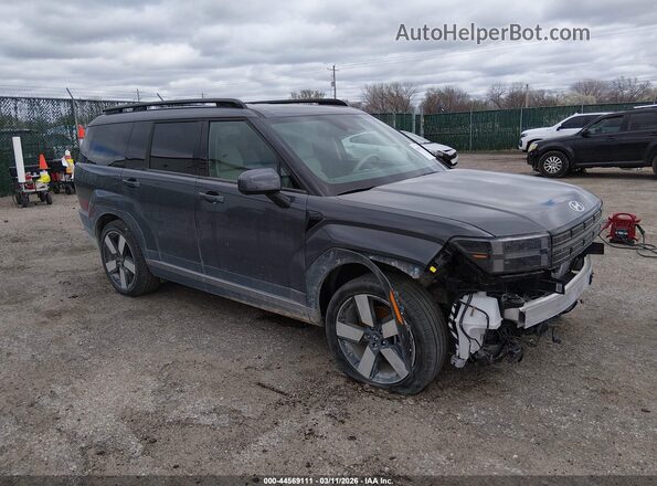 5NMP3DG11SH067043 2025 HYUNDAI SANTA FE HYBRID Dark Blue Передняя правая четверть