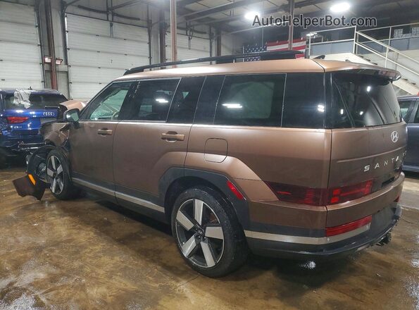 5NMP3DG13RH004035 2024 HYUNDAI SANTA Brown Задня ліва чверть