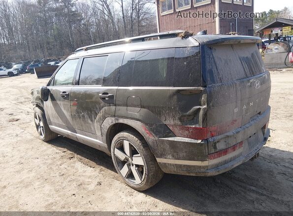 5NMP3DG18RH009487 2024 HYUNDAI SANTA FE HYBRID Зеленый Задняя левая четверть