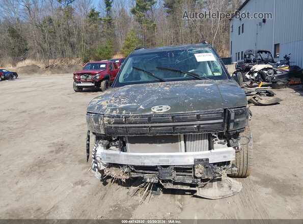 5NMP3DG18RH009487 2024 HYUNDAI SANTA FE HYBRID Зеленый Вид щитка приборов