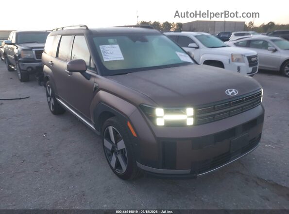 5NMP3DG18SH040681 2025 HYUNDAI SANTA FE HYBRID Brown Передня права чверть