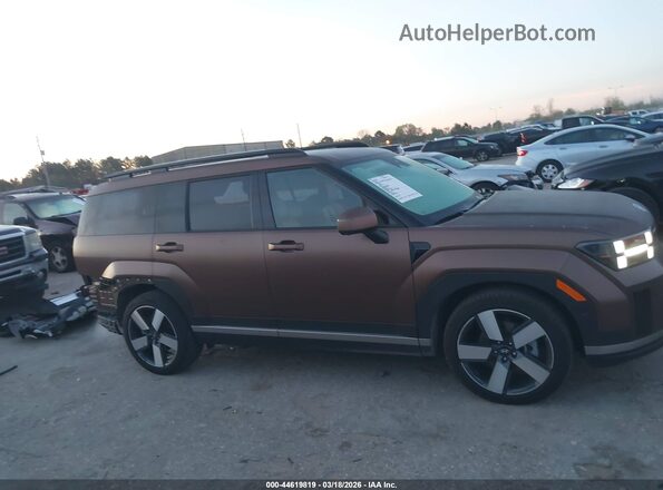 5NMP3DG18SH040681 2025 HYUNDAI SANTA FE HYBRID Brown Панорамний вид салону 360°
