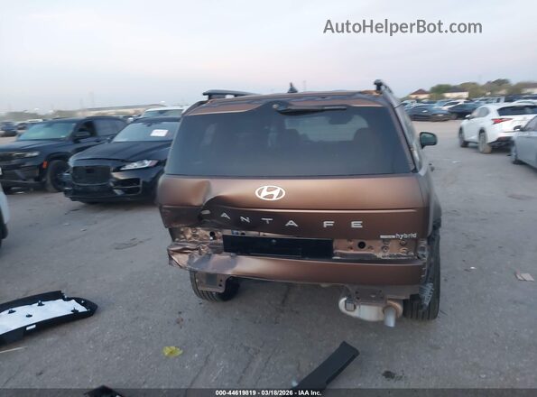 5NMP3DG18SH040681 2025 HYUNDAI SANTA FE HYBRID Brown 