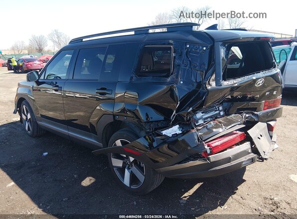 5NMP3DG1XSH025728 2025 HYUNDAI SANTA FE HYBRID Черный Задняя левая четверть