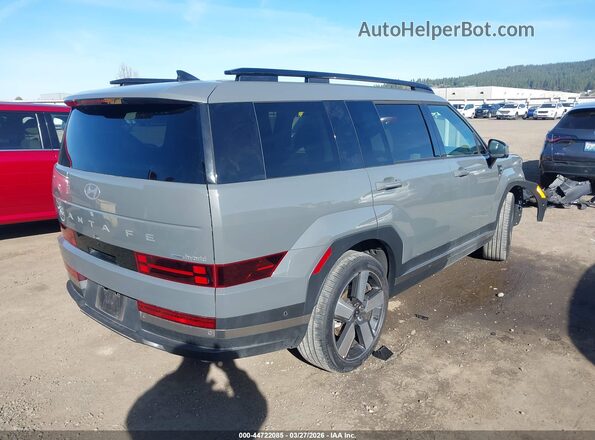 5NMP3DG1XSH058857 2025 HYUNDAI SANTA FE HYBRID Серый Задняя правая четверть