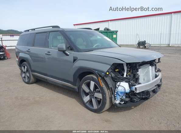 5NMP3DG1XSH058857 2025 HYUNDAI SANTA FE HYBRID Серый Передняя правая четверть