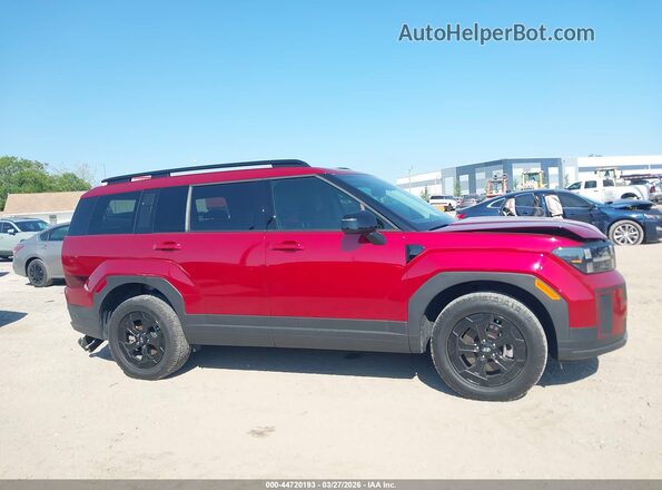 5NMP3DGL4RH027664 2024 HYUNDAI SANTA FE Красный Вид задней части салона