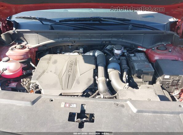 5NMP3DGL4RH027664 2024 HYUNDAI SANTA FE Красный Вид сзади