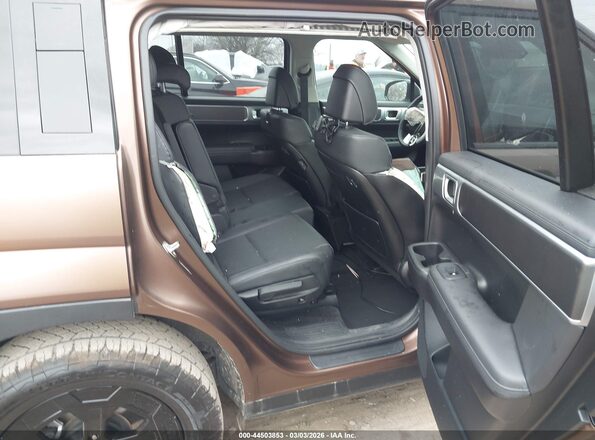 5NMP3DGL6SH085314 2025 HYUNDAI SANTA FE Brown Vista de la etiqueta del VIN