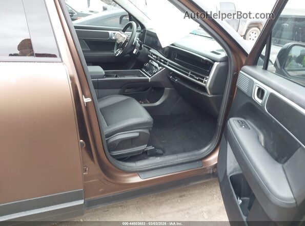 5NMP3DGL6SH085314 2025 HYUNDAI SANTA FE Brown Vista interior delantera