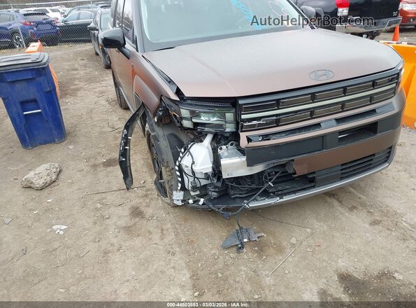5NMP3DGL6SH085314 2025 HYUNDAI SANTA FE Brown Vista frontal