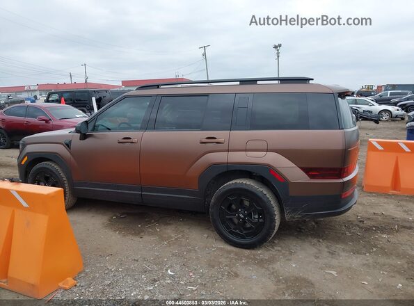 5NMP3DGL6SH085314 2025 HYUNDAI SANTA FE Brown Vista interior de 360 grados