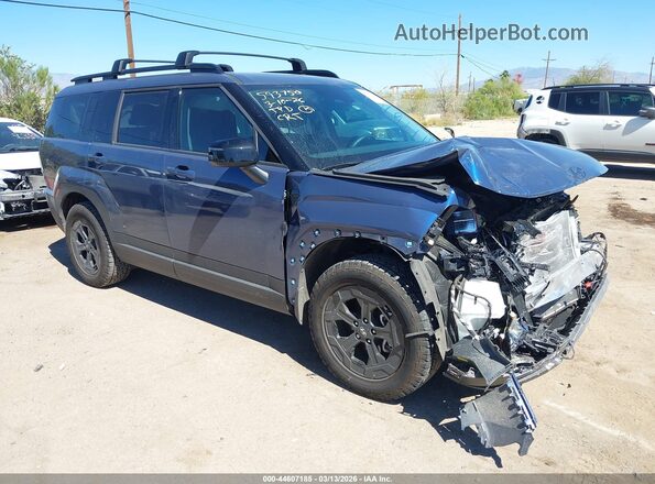 5NMP3DGL8SH111640 2025 HYUNDAI SANTA FE Синий Передняя правая четверть
