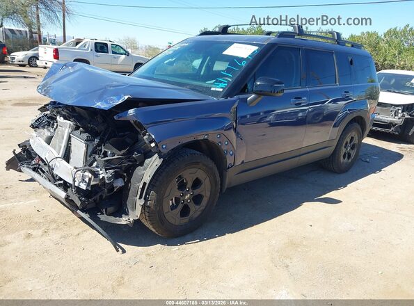 5NMP3DGL8SH111640 2025 HYUNDAI SANTA FE Синий Передняя левая четверть