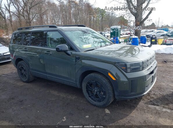 5NMP3DGL9RH046341 2024 HYUNDAI SANTA FE Green Widok wnętrza z tyłu