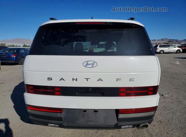 5NMP44GL5RH057236 2024 HYUNDAI SANTA Белый Вид сзади