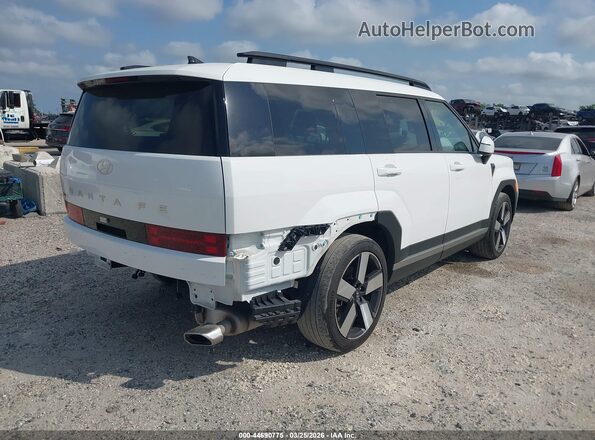 5NMP44GL6SH094978 2025 HYUNDAI SANTA FE White უკანა მარჯვენა