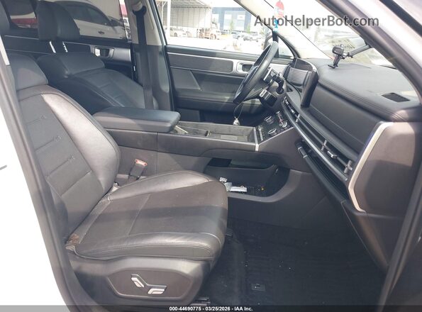 5NMP44GL6SH094978 2025 HYUNDAI SANTA FE White წინა სალონის ხედი