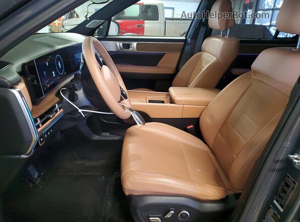 5NMP4DGL2SH089339 2025 HYUNDAI SANTA Gray Front interior view