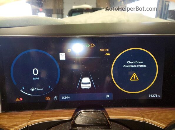 5NMP4DGL2SH089339 2025 HYUNDAI SANTA Gray Instrument cluster view